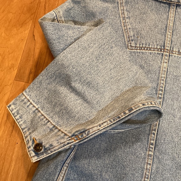 Plus Size Denim Jacket - Picture 7 of 8